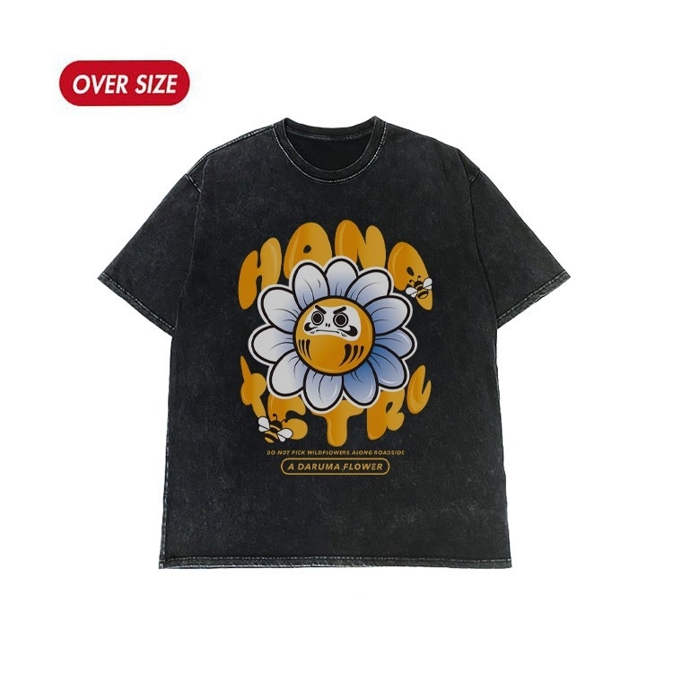 XCTRL 小蜜蜂採花蜜短T-水洗