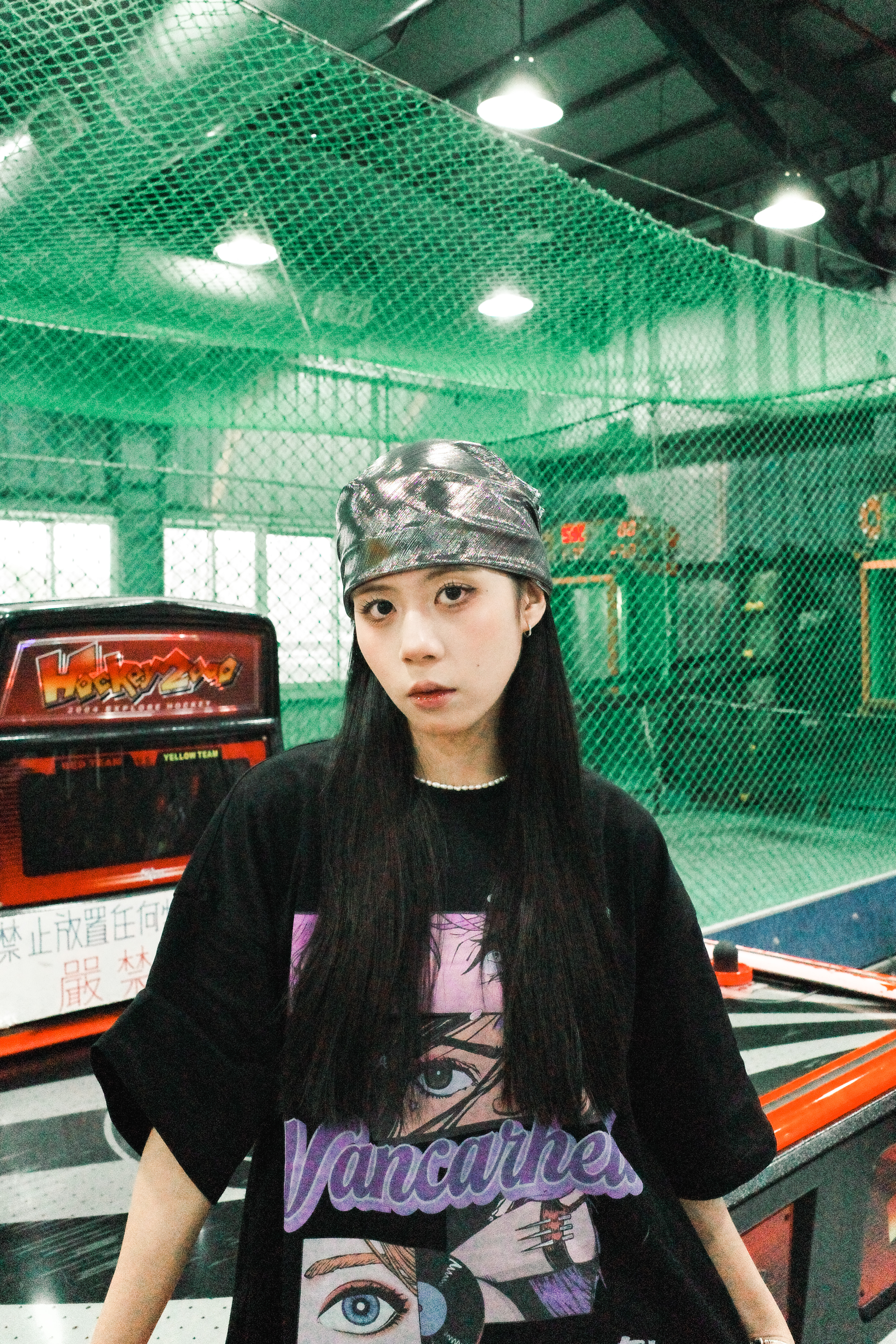 『Always_Good』Y2K 光澤感 頭巾