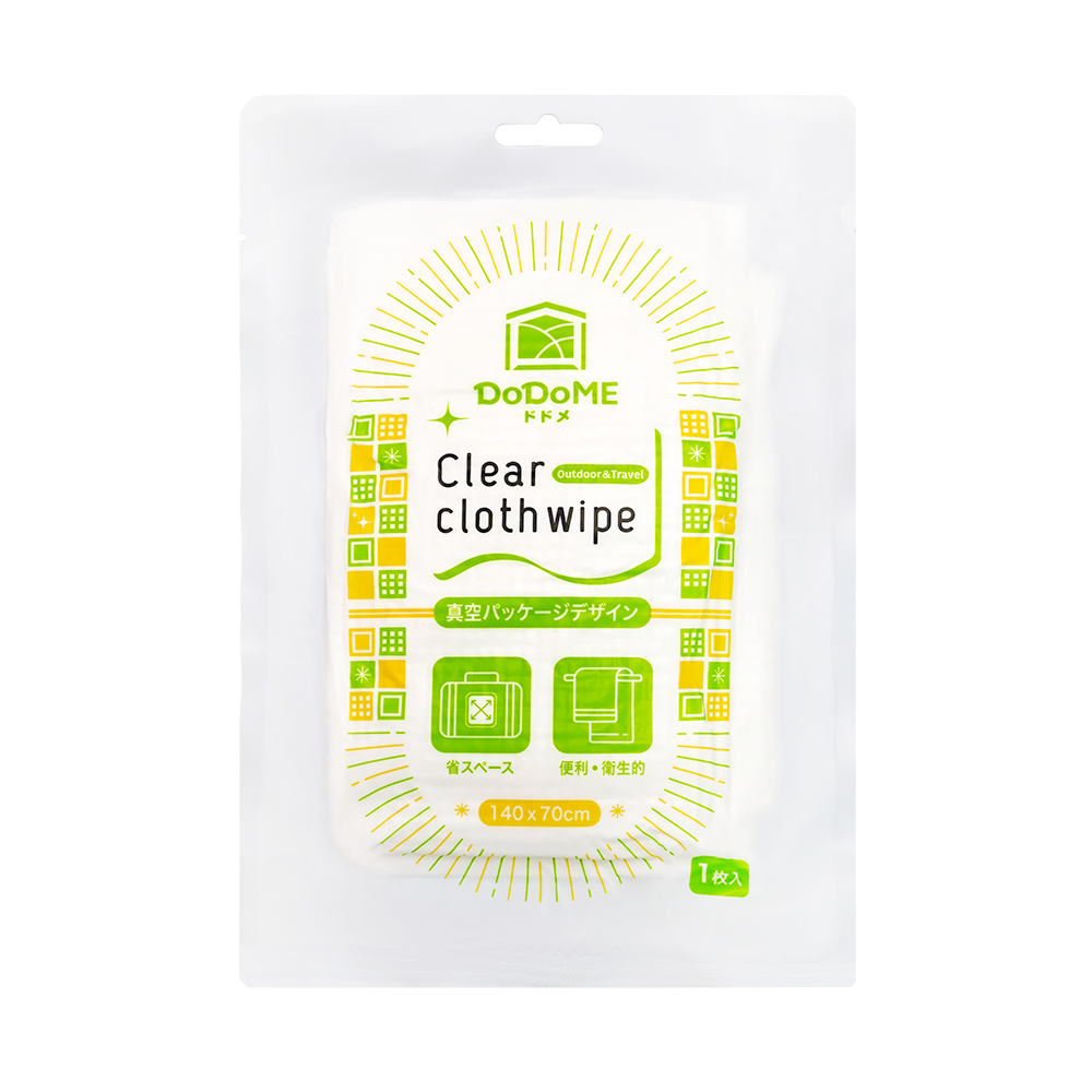 DoDoME 真空包裝即棄戶外旅行毛巾 (1片裝)