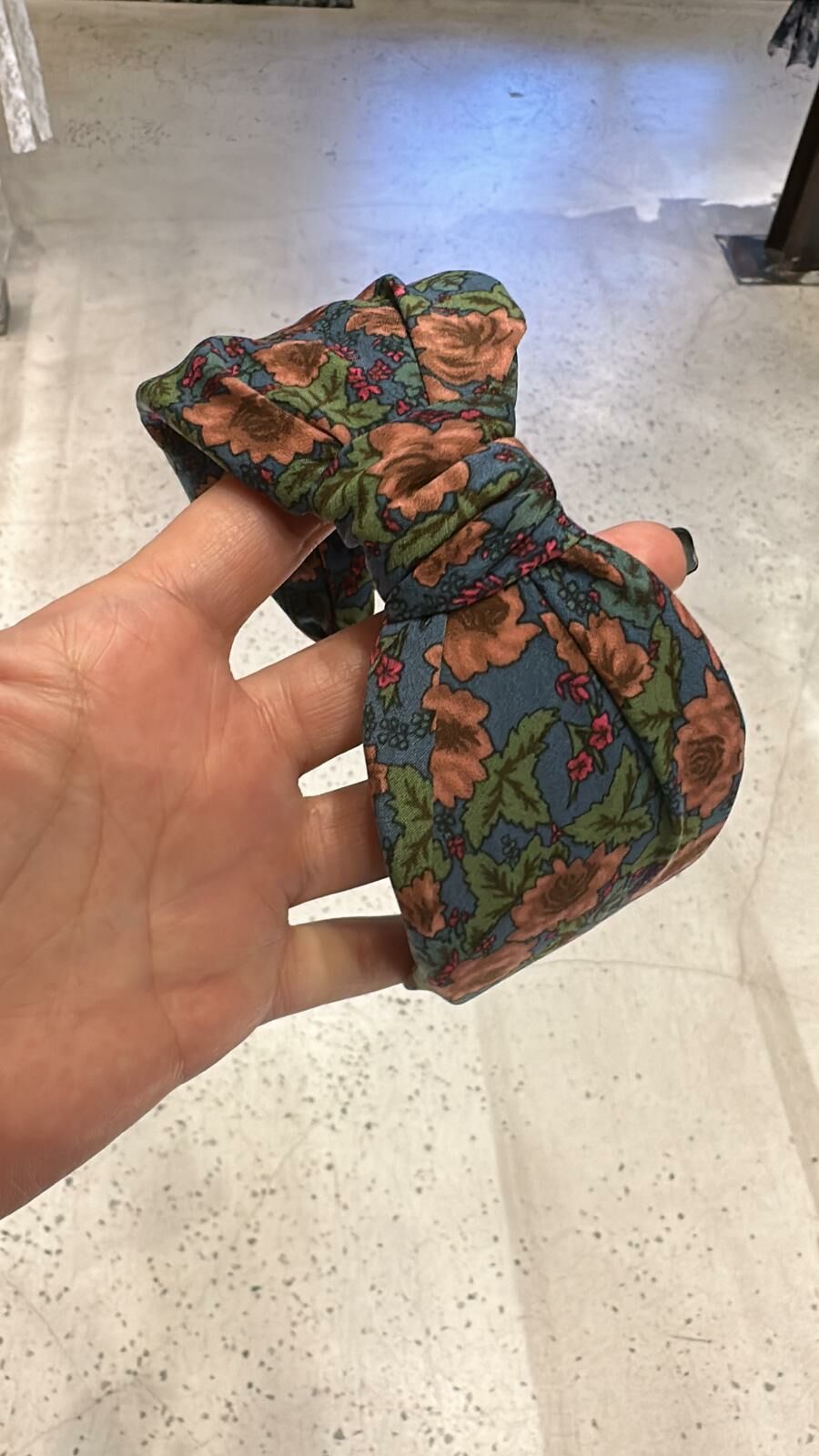 AC38 彩色碎花印頭箍