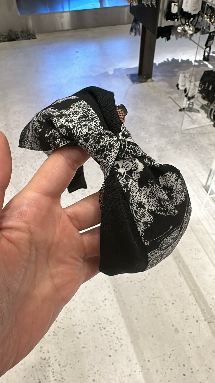 AC39 复古拼色頭箍