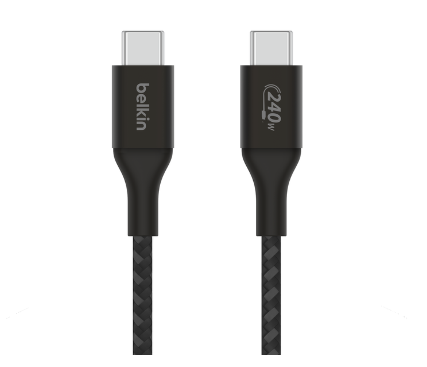 Belkin  240 編織 C-C 電纜 1 米 黑色