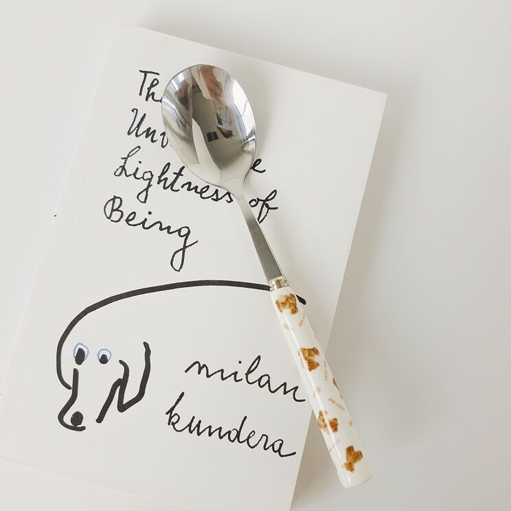 《4189》滿版泰迪熊不鏽鋼餐具