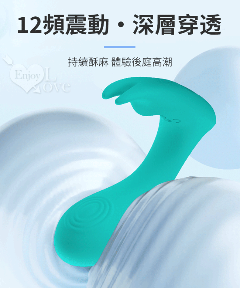 Idabelle 伊達貝利 雙點鼓動前列腺按摩器