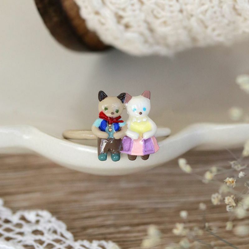 貓咪的朋友戒指