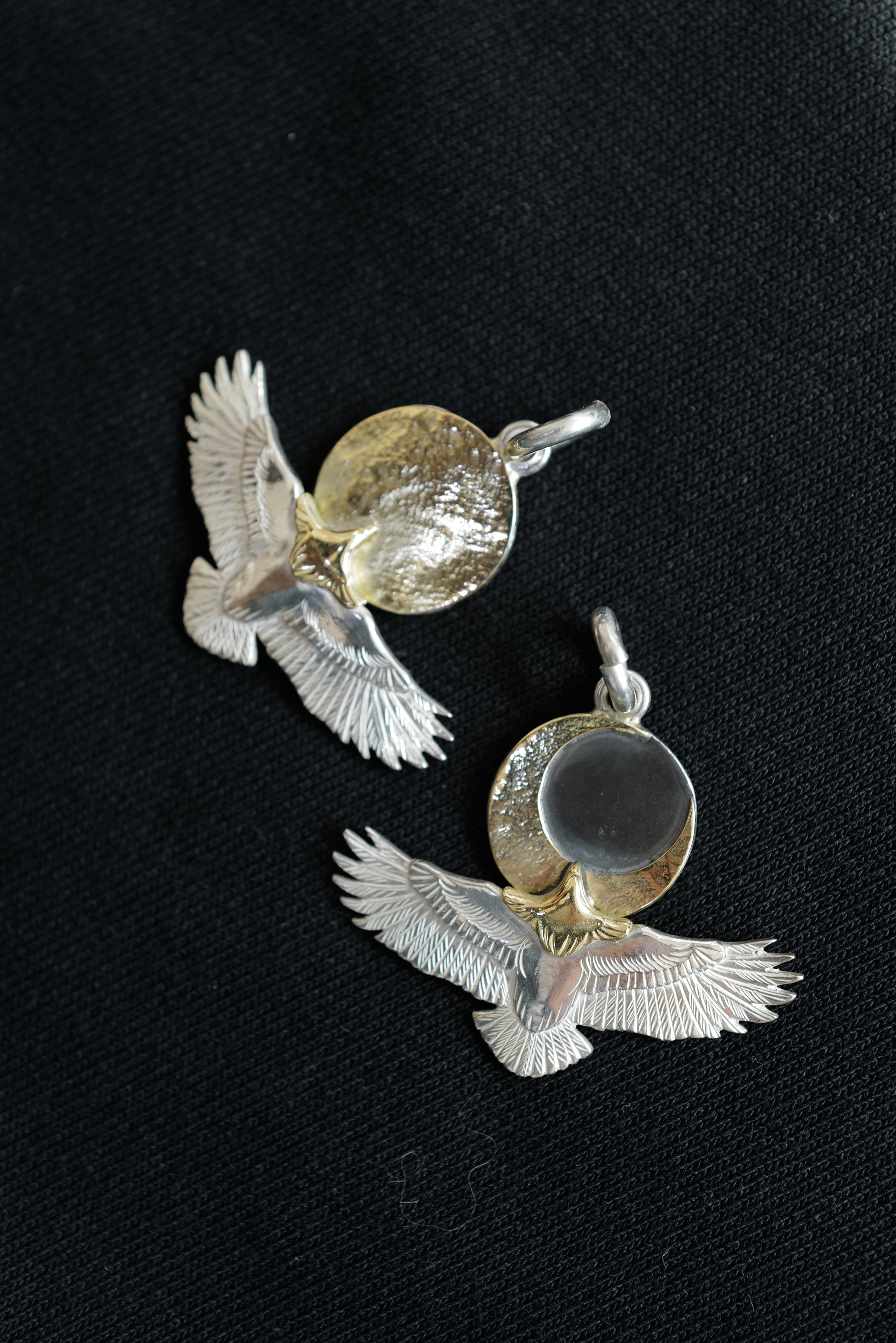 Keep Koichi Eagle to the moon Pendant