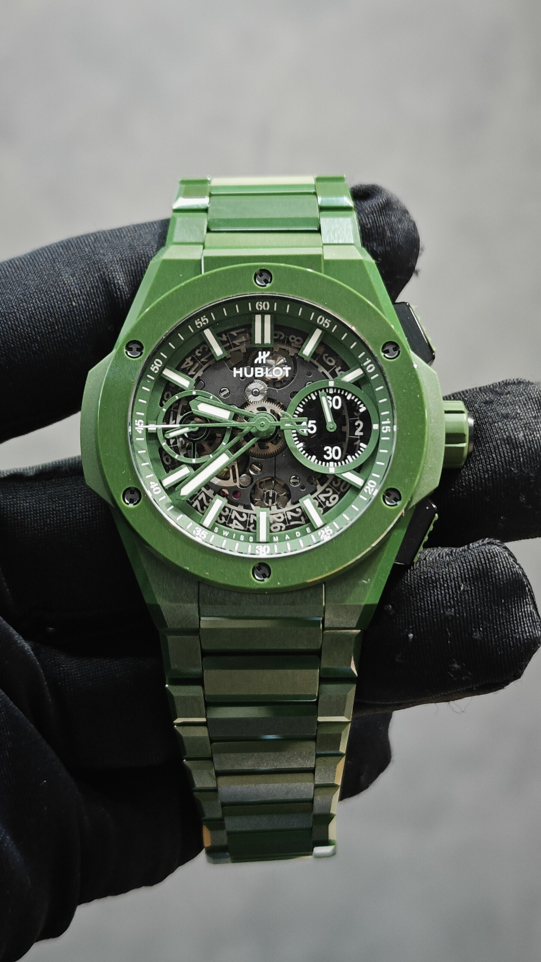 451.GX.5220.GX | Hublot BIG BANG SKY GREEN CERAMIC 42MM