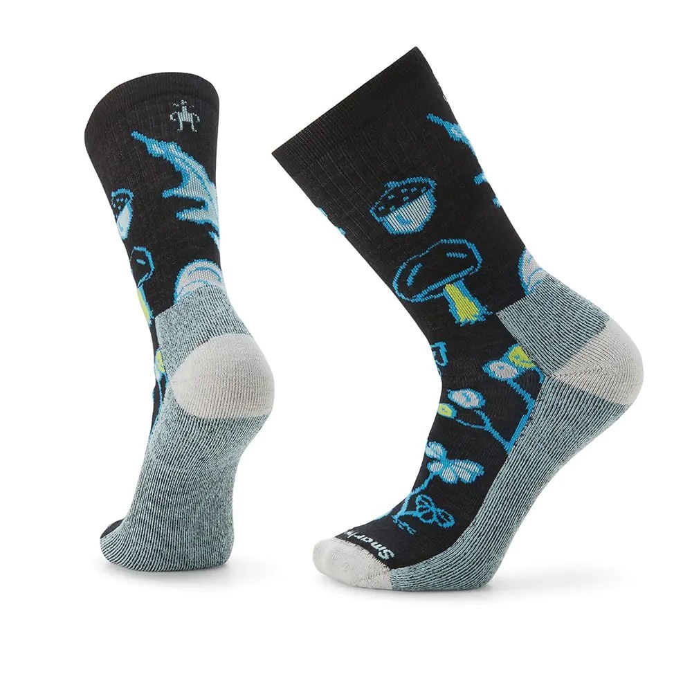 Smartwool 日著中長襪-Forest Loot Everyday Forest Loot Light Cushion Crew Socks 黑色 SW001891001 [HappyOutdoor]