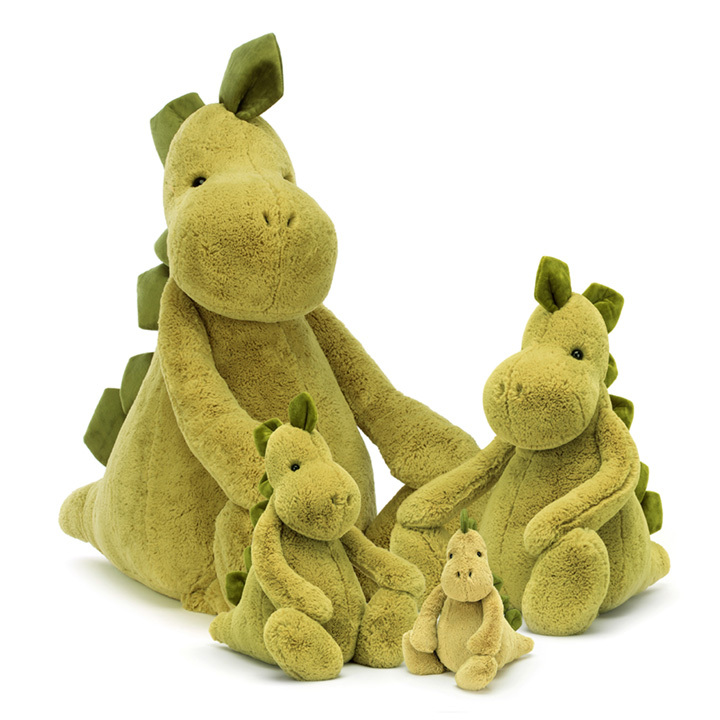 Jellycat Bashful Dino 綠恐龍