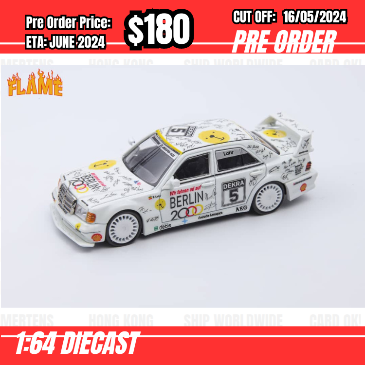 PO-$180 * League Model * 1:64 190E W201 2.5-16 EVO Berline 2000 #5 [OD14/05]