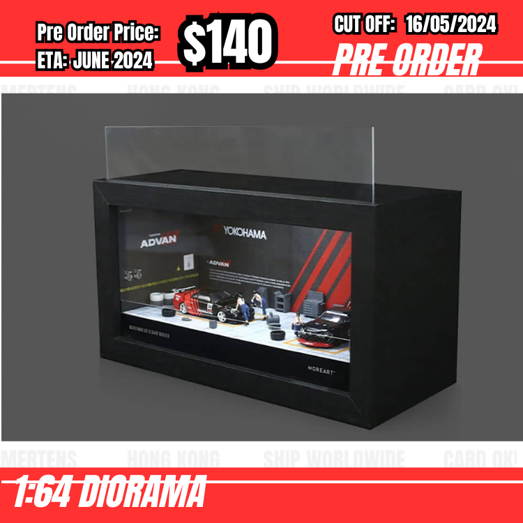 PO-$140 * Moreart * 1:64 Diorama - Work shop Advan [OD14/05]