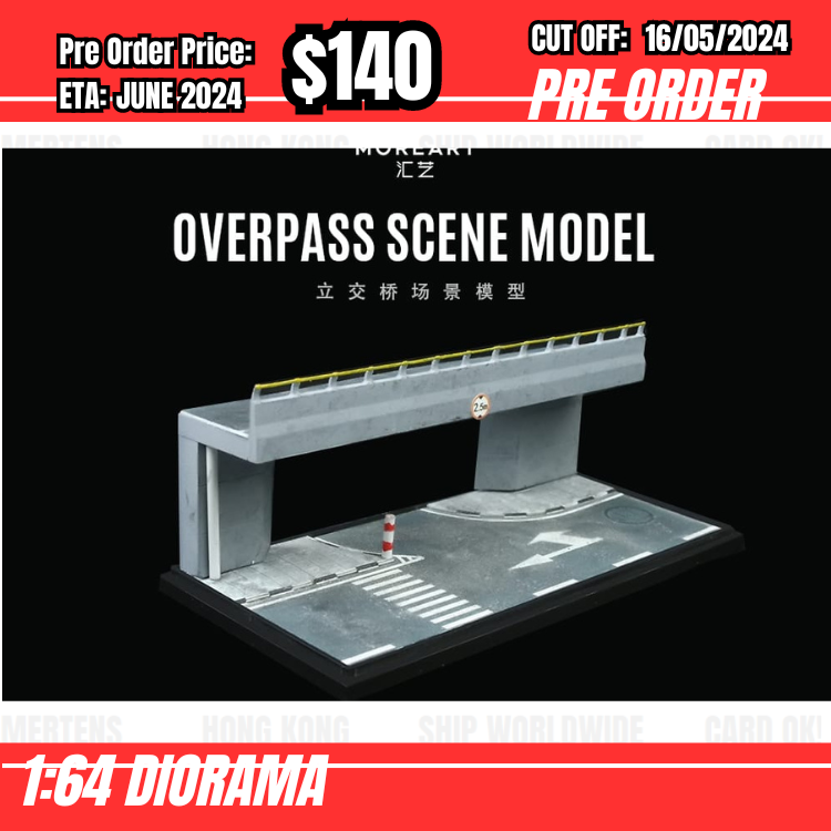 PO-$140 * Moreart * 1:64 Diorama - Overpass  [OD14/05]