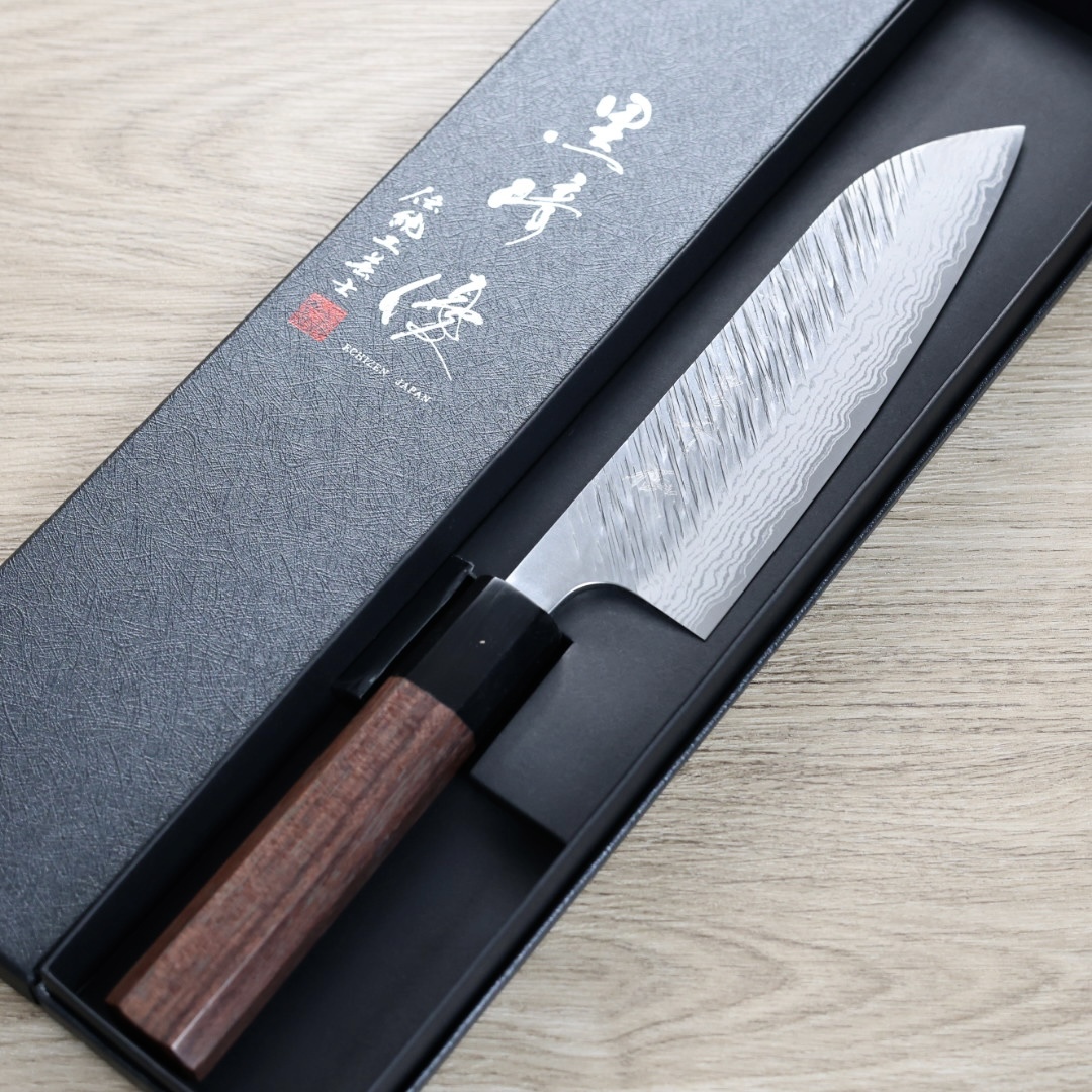 黑崎優 風神 三德 165mm VG10鋼 墨流