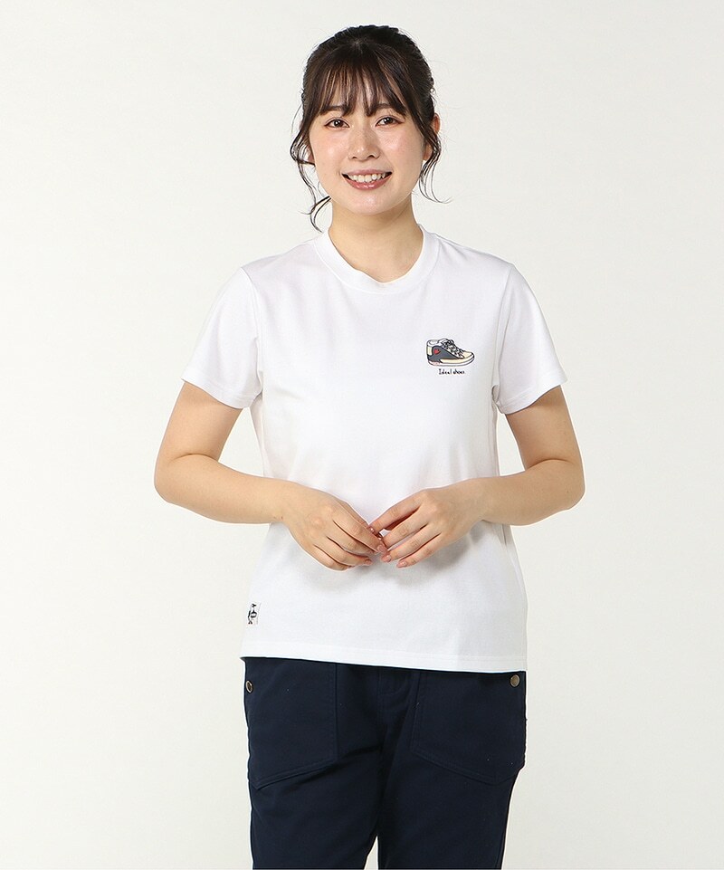 Chums My Ideal Shoes T-Shirt 純綿 T-shirt CH01-2368 (前後Logo)