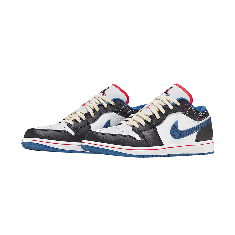 Air Jordan 1 Low SE Black Industrial Blue 工業藍 FV3622-141