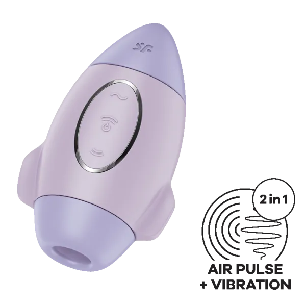 Satisfyer - Mission Control 火箭吸吮陰蒂震動器 紫色