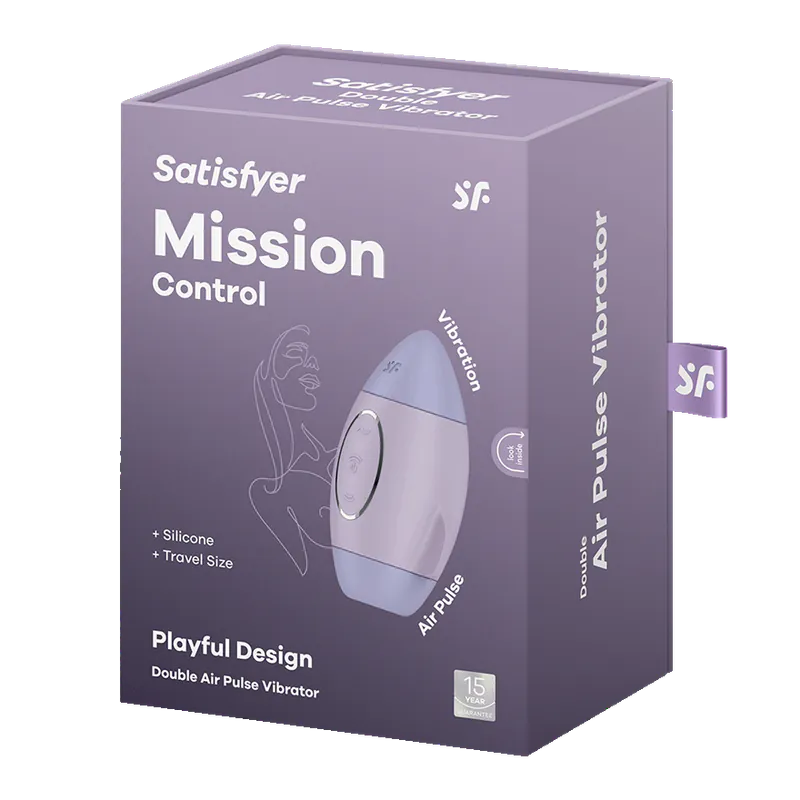 Satisfyer - Mission Control 火箭吸吮陰蒂震動器 紫色