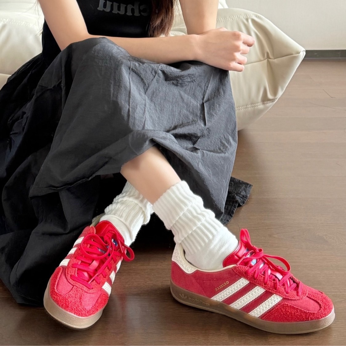 <快速出貨> Adidas Originals Gazelle 復古紅白