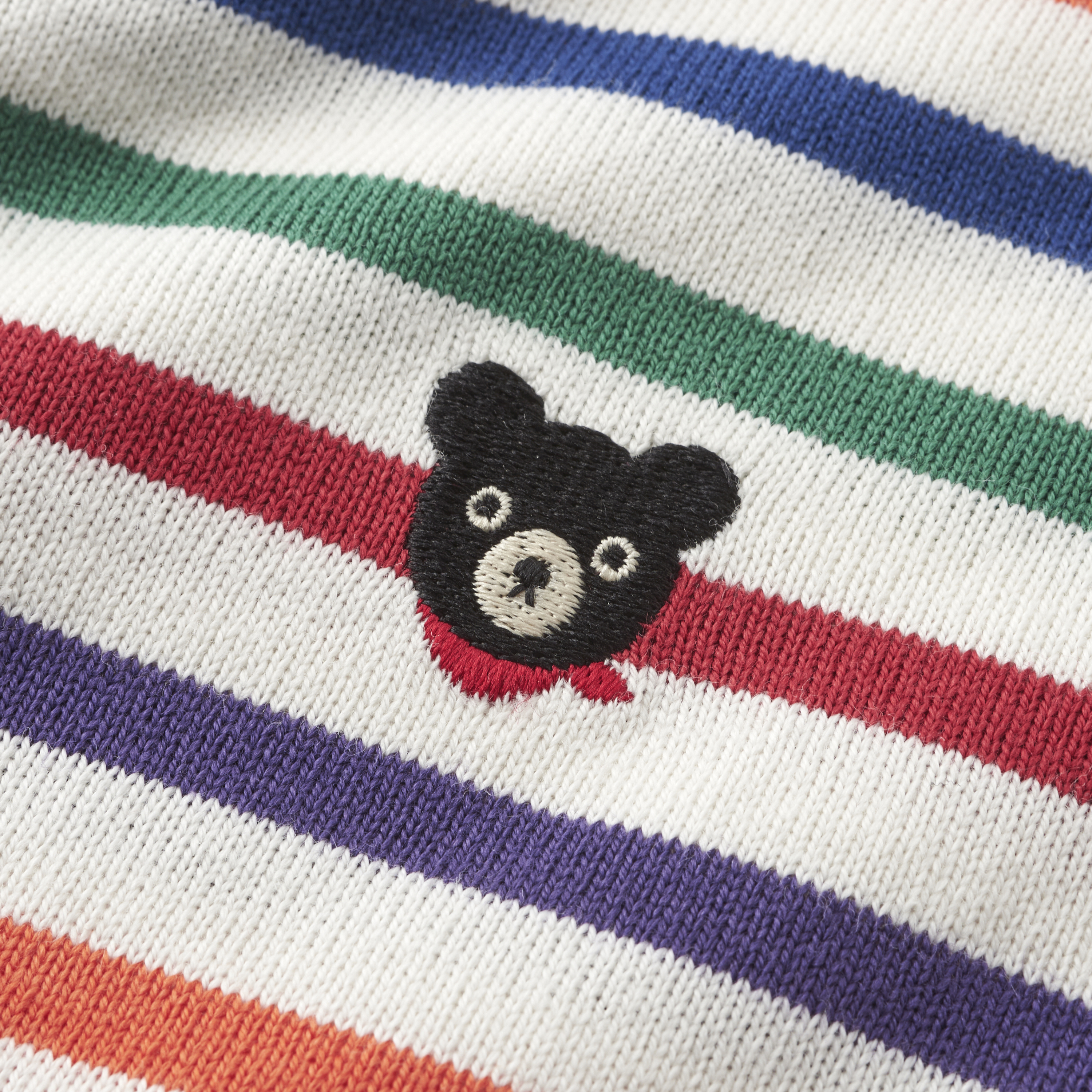 DOUBLE_B B君條紋長袖T恤-多色