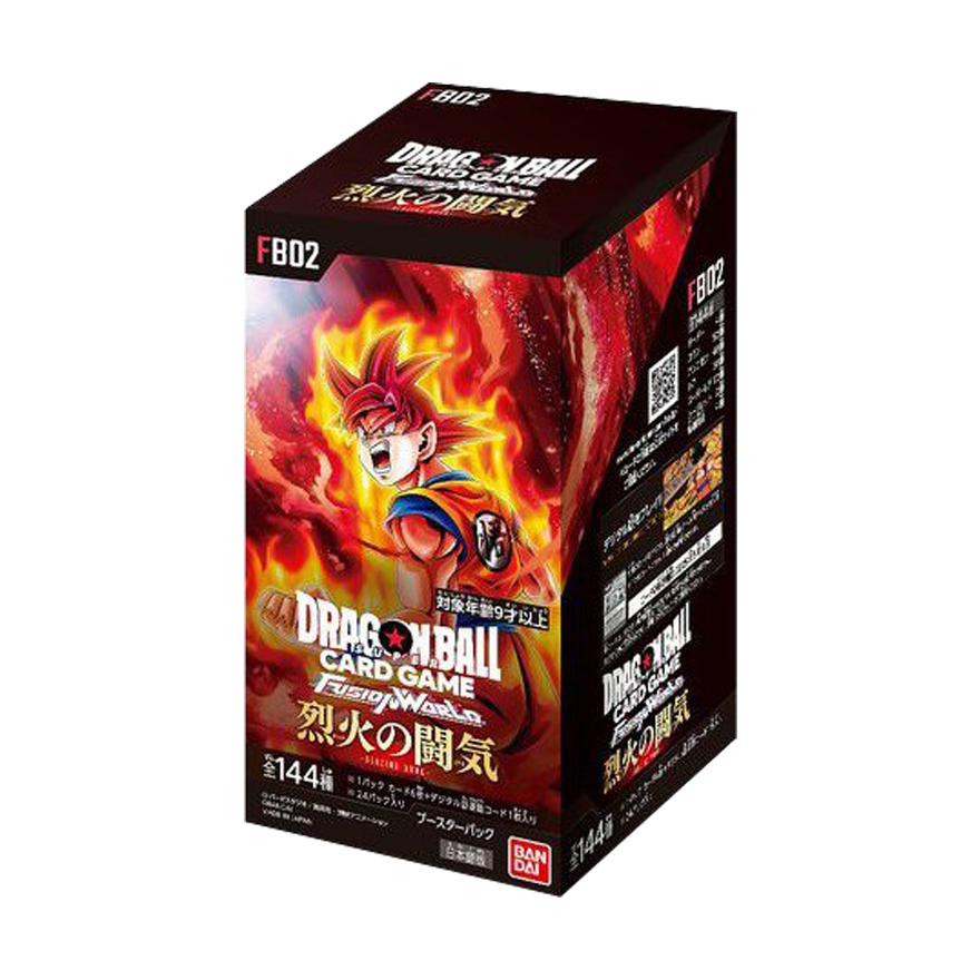 七龍珠超卡牌遊戲 融合世界 烈火鬥氣 補充包 日文版