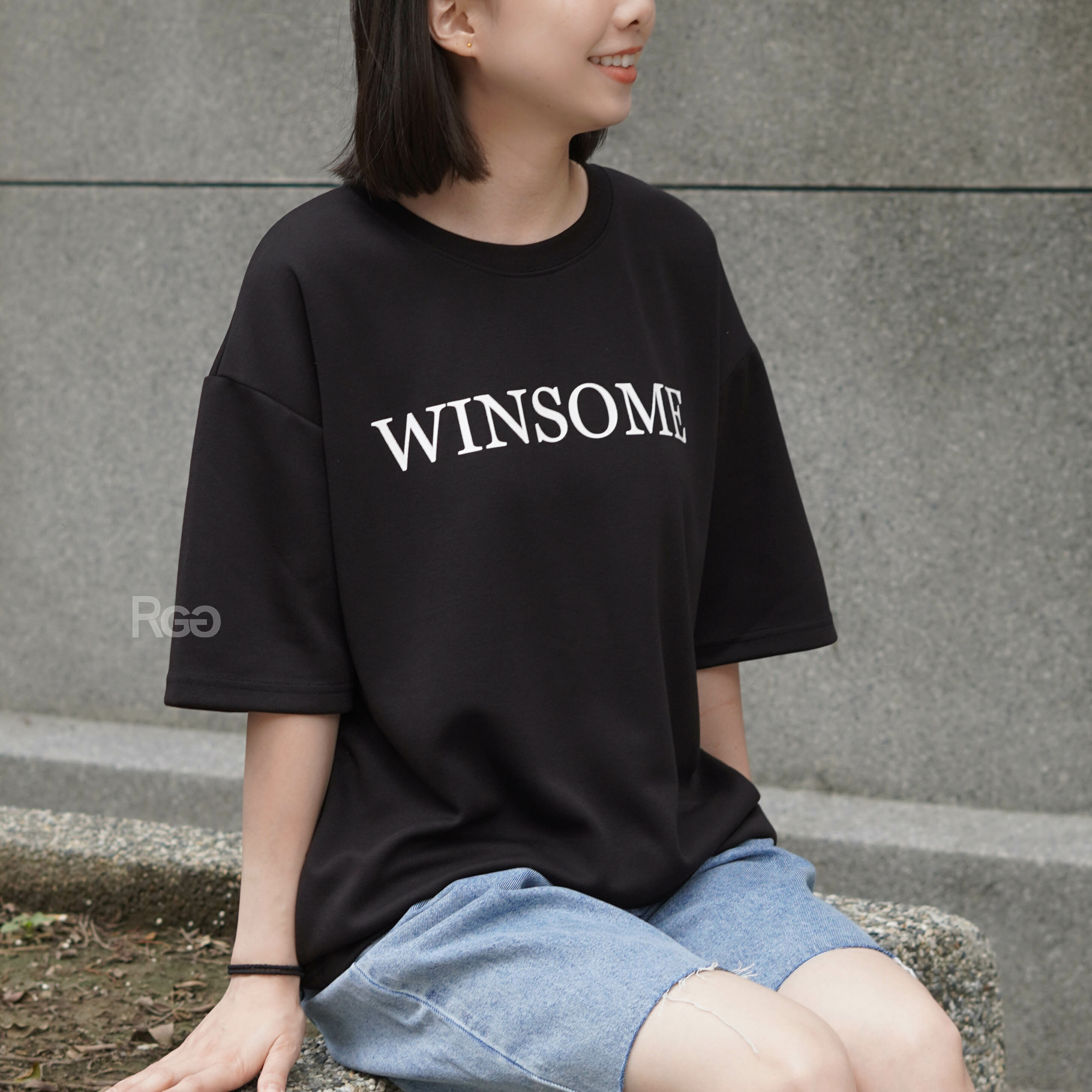 #1909 韓系WINSOME英文短T