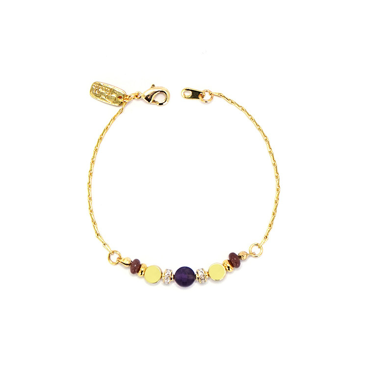 星軌共舞 – 紫水晶 – 手鍊