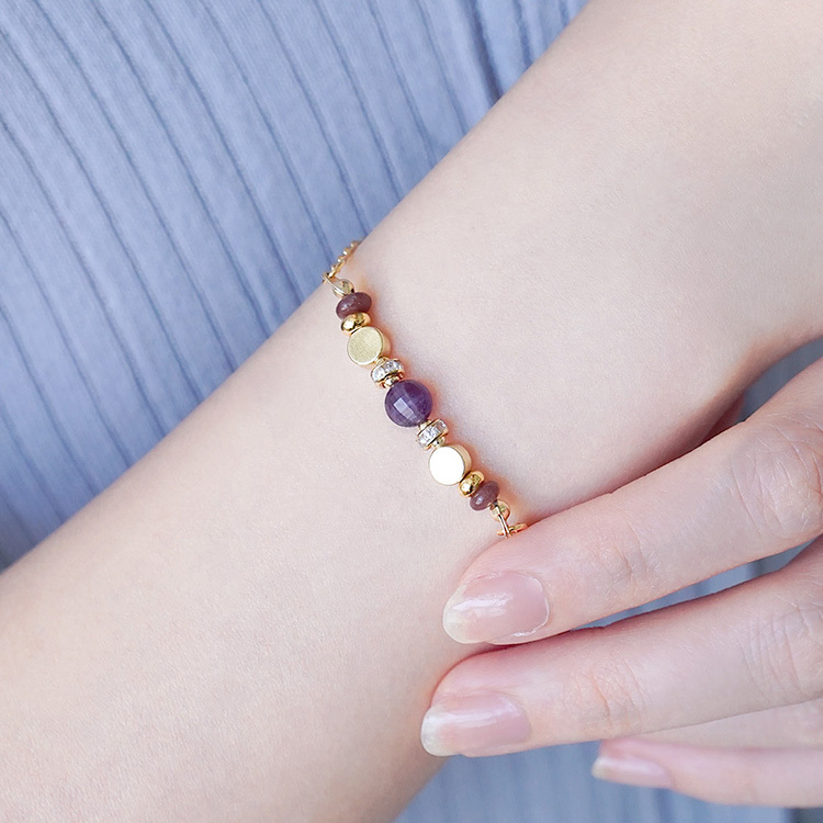 星軌共舞 – 紫水晶 – 手鍊