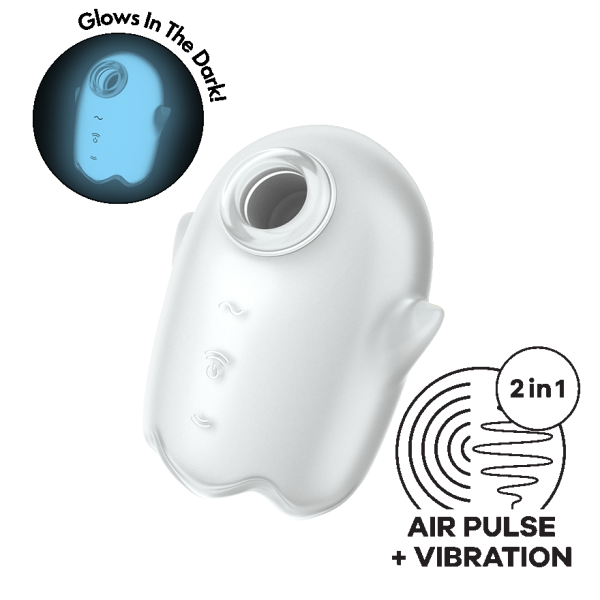 Satisfyer - Glowing Ghost Luminous Sucking Clitoral Vibrator