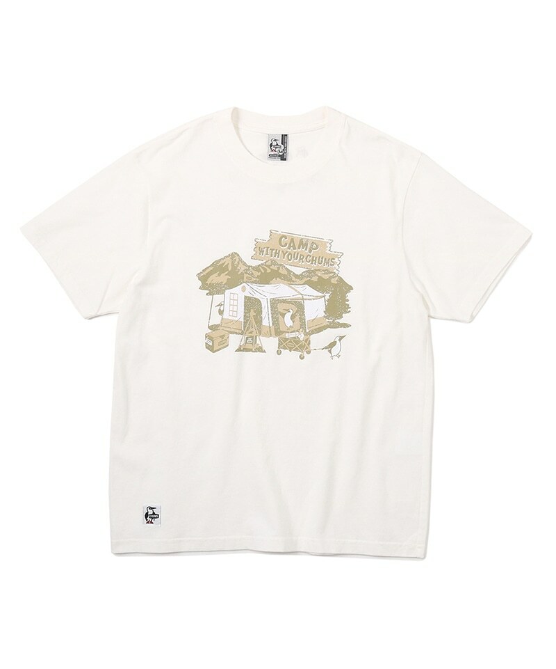 Chums Anti-Bug Camp in Utah T-Shirt 純綿 T-shirt CH01-2382 (前後Logo)