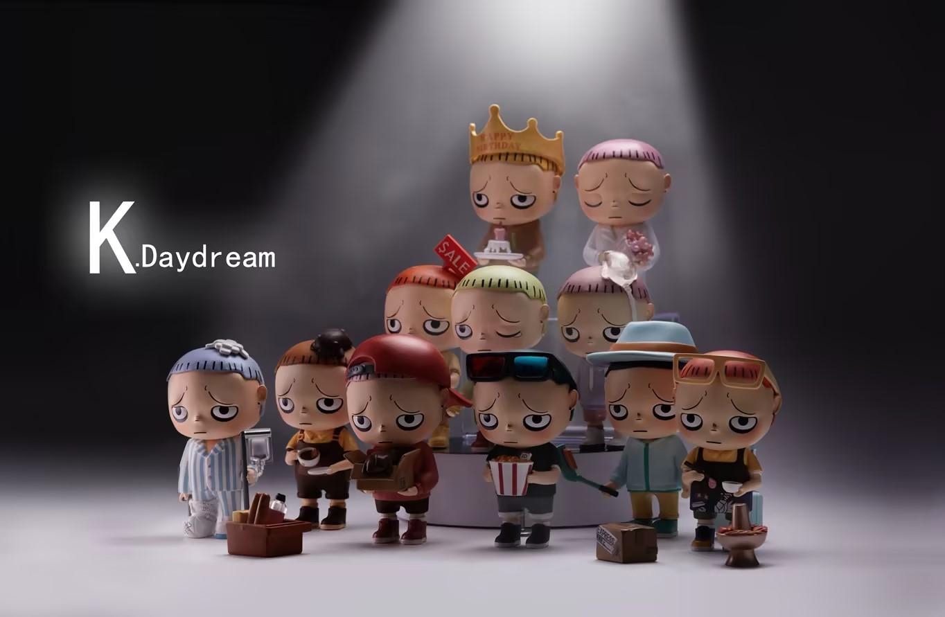K.Daydream孤獨等級報告系列盲盒 BOX FOR 9