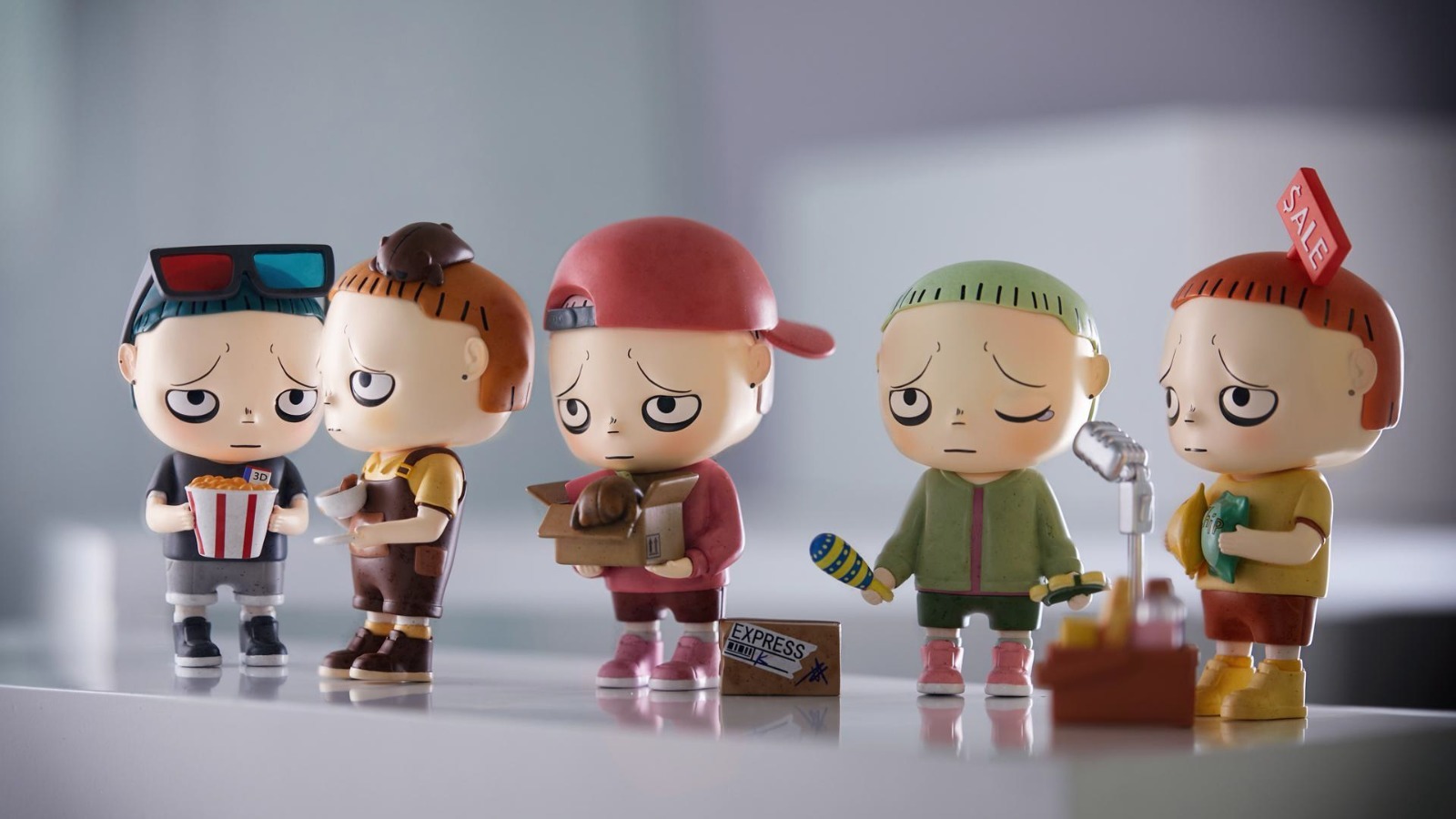 K.Daydream孤獨等級報告系列盲盒 BOX FOR 9