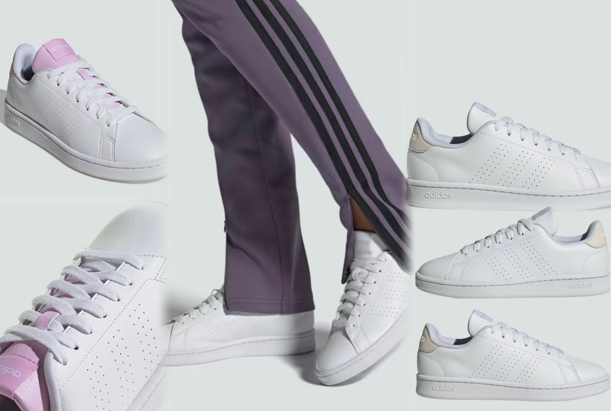 【預購】Adidas F051490 女裝白鞋