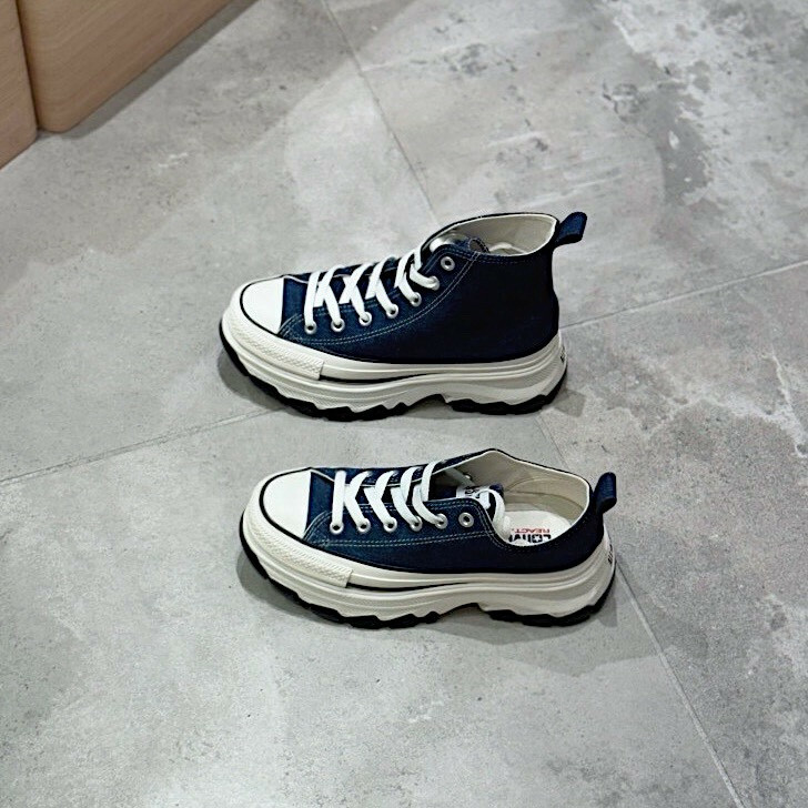 Converse All Star Trekwave OX 日本限定 牛仔藍 丹寧 低筒 厚底 帆布鞋 31311650