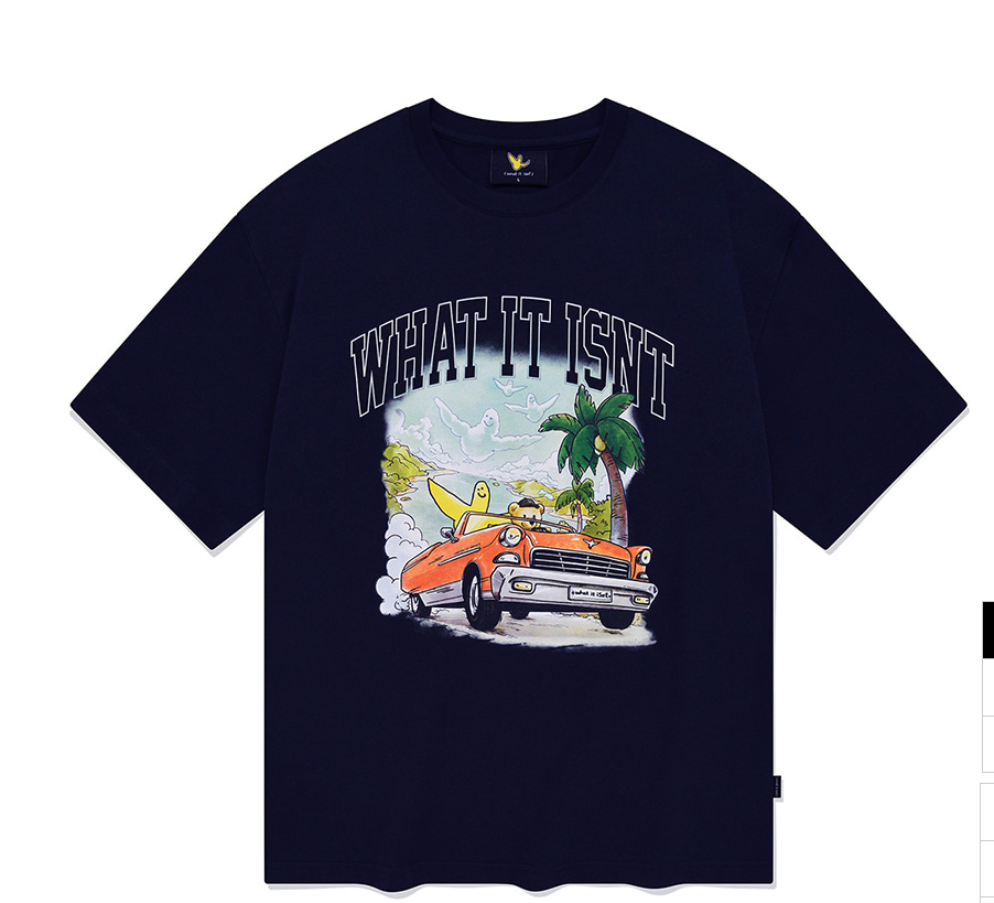 [MARK GONZALES]★25SS★CACTUS ANGEL SHORT SLEEVE T-SHIRT K] MARK GONZALES WHAT IT ISN'T DRIVING ANGEL SHORT SLEEVE T