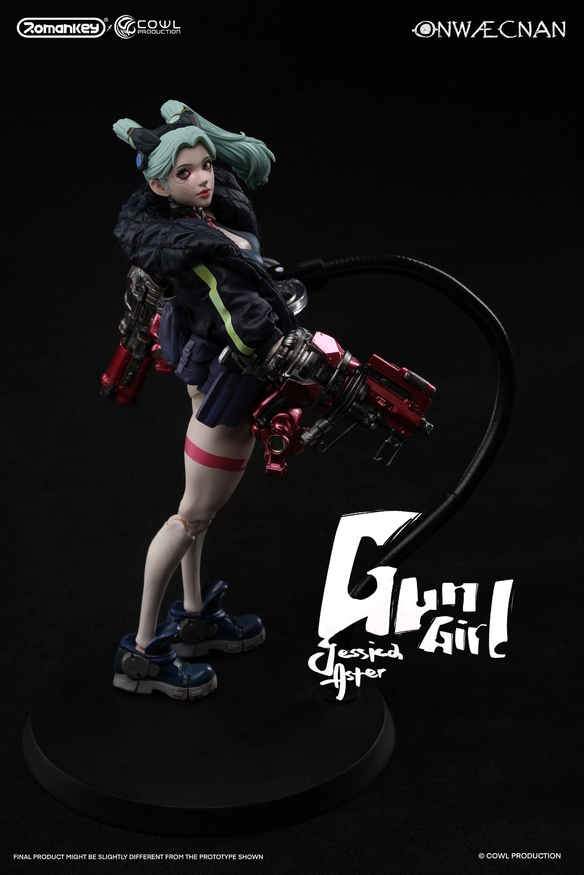 Romankey x Cowl - 1/12 Gun Girl Action Figure(Standard