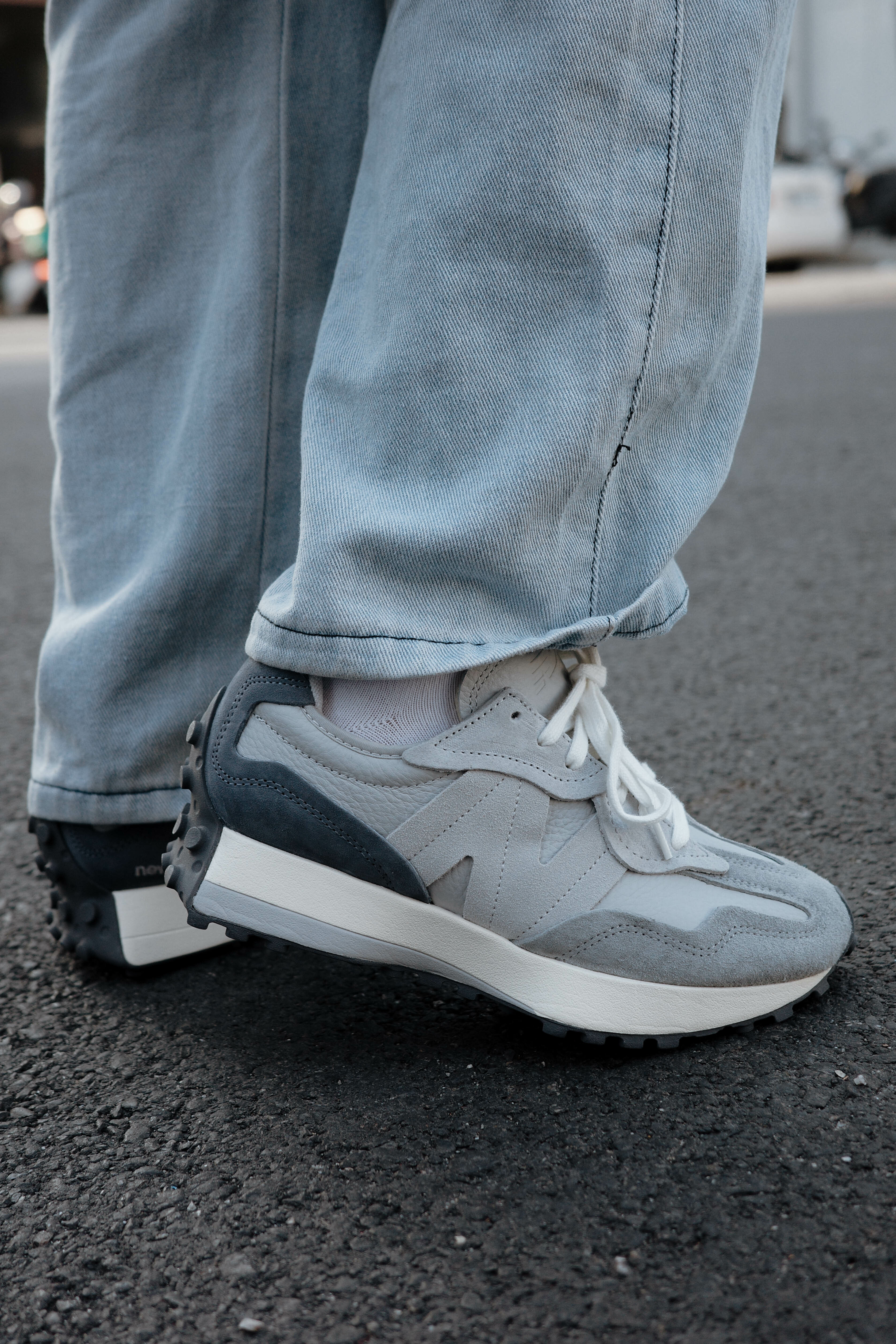 New Balance  雲霧灰藍 雨雲灰 U327WGC