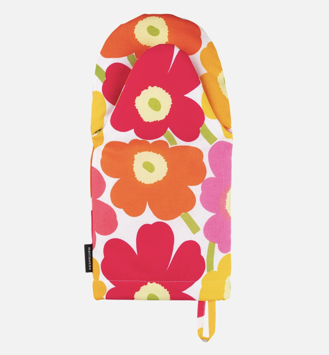 代購現貨 | marimekko multi colour mini Unikko Ovenmitten | 隔熱手套