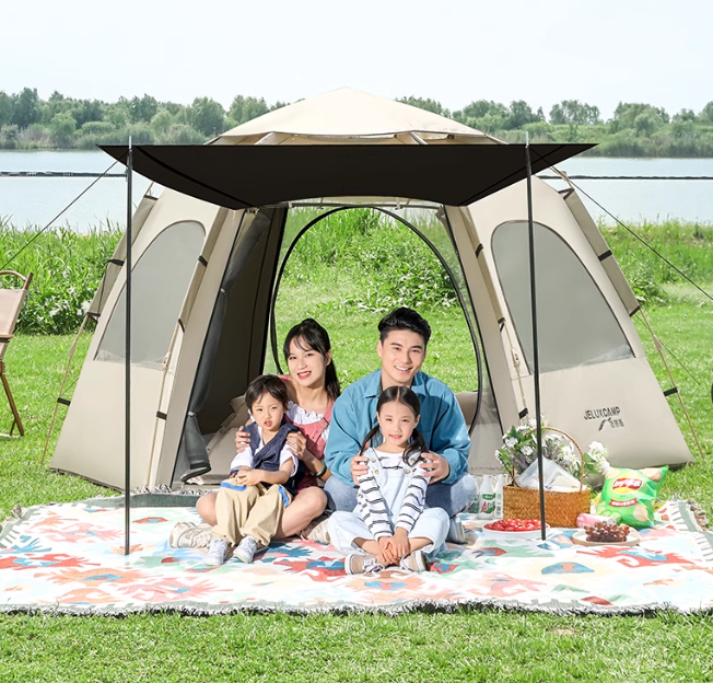 捷路普野營帳篷 (一門三窗)  3.6kg