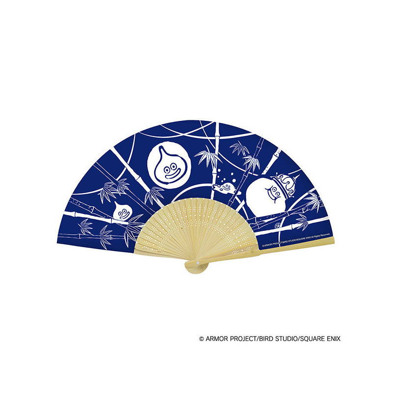 預訂 2024/7月 Folding Fan Blue Wa Series Dragon Quest Smile Slime