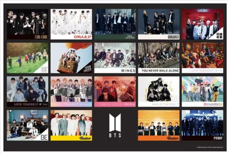 防彈少年團照片回憶