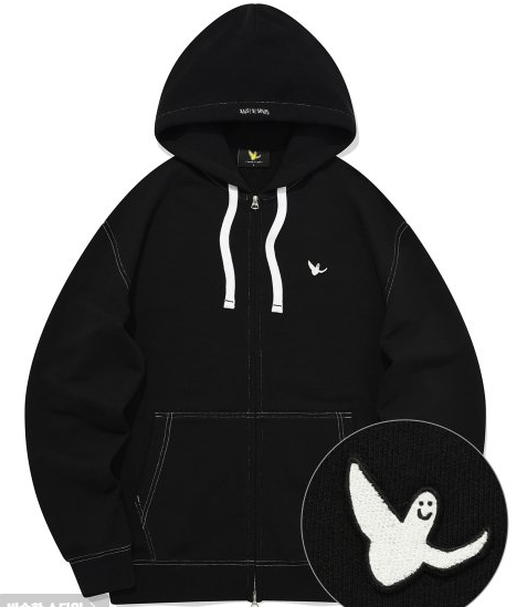 スウェット・トレーナー Mark Gonzales ANGEL WAPPEN OG SWEAT HALF ZIP-UP ANGEL WAPPEN OG SWEAT HALF ZIP-UP - M/GREY - 마크곤잘레스