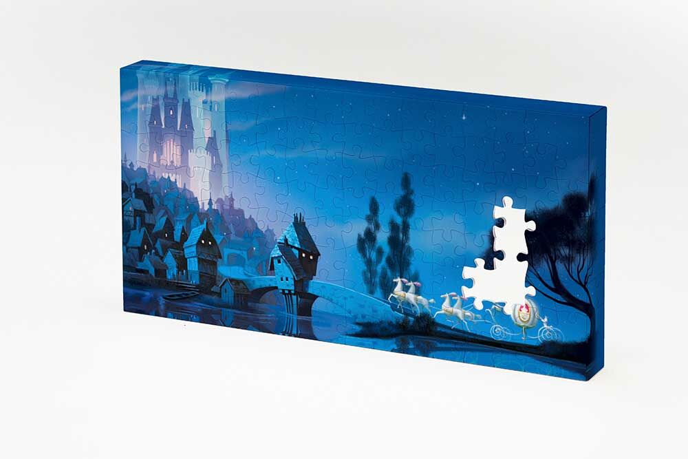 灰姑娘-公主城堡 (立體免框) (環保樹脂)