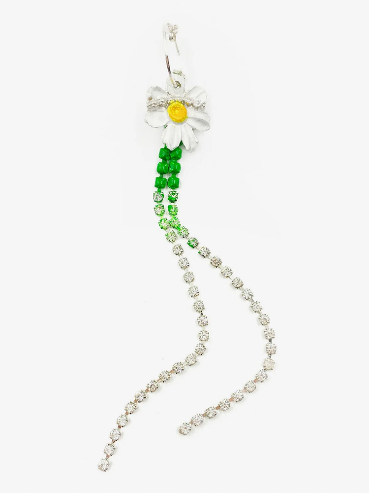 Diamond Daisy Earring