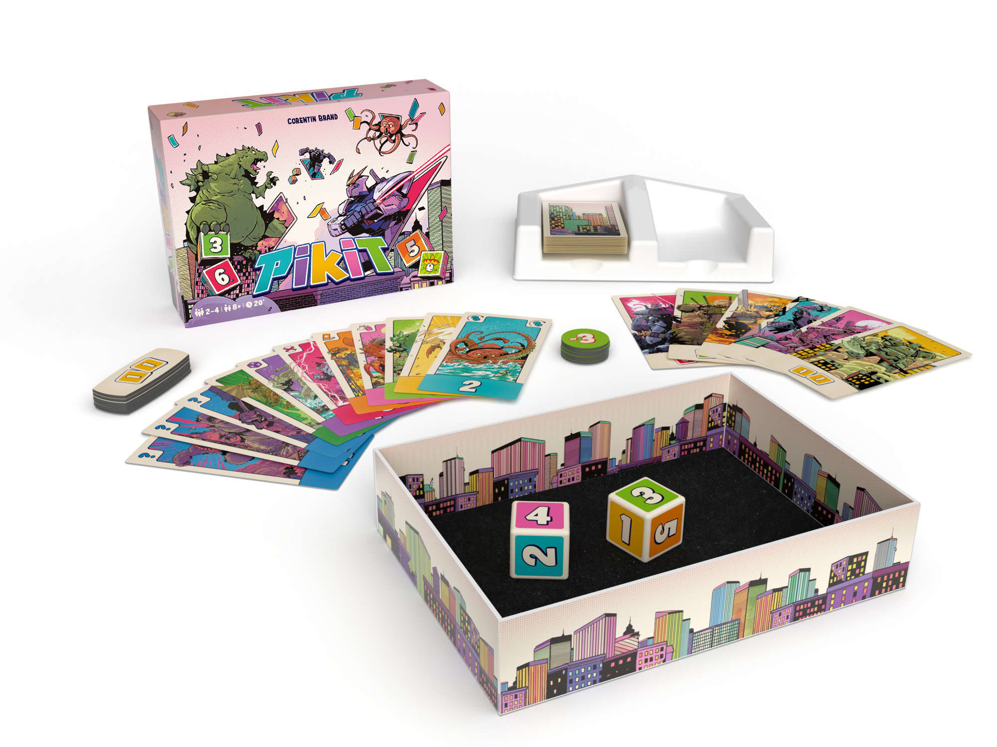 機獸骰戰 英文版 Pikit