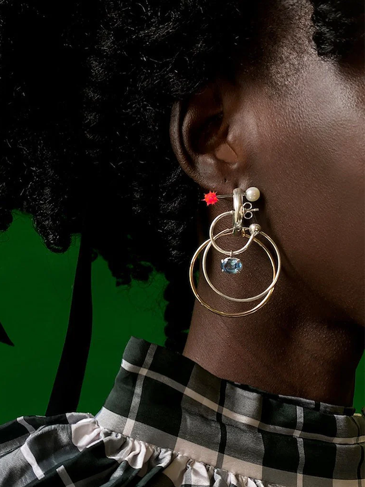 Earring Earring 4 Spike