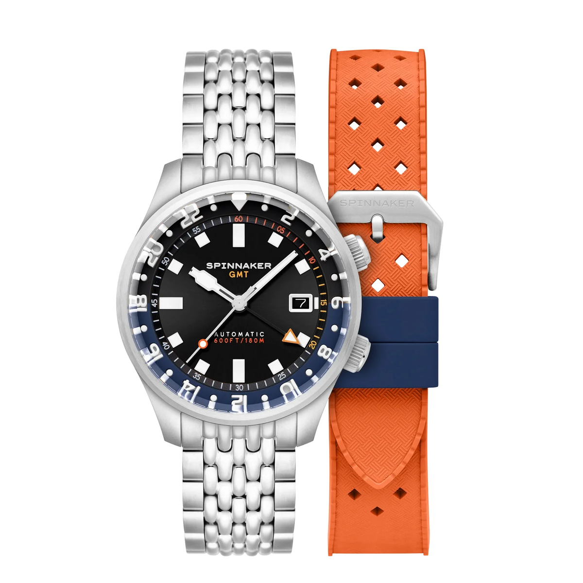 Spinnaker Bradner GMT Automatic Night Shadow 42mm SP-5121-66 潛水機械錶