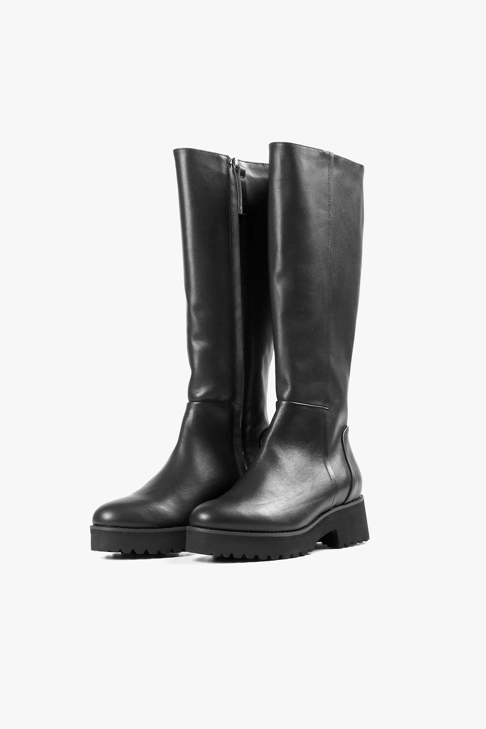 Flatform Tall Boot 真皮厚底長靴