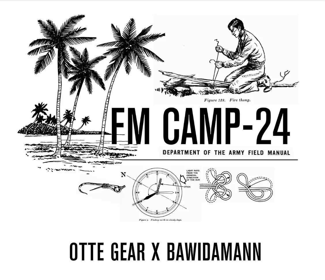 OTTE, GEAR 2024 年野外手冊 營地襯衫 預購中