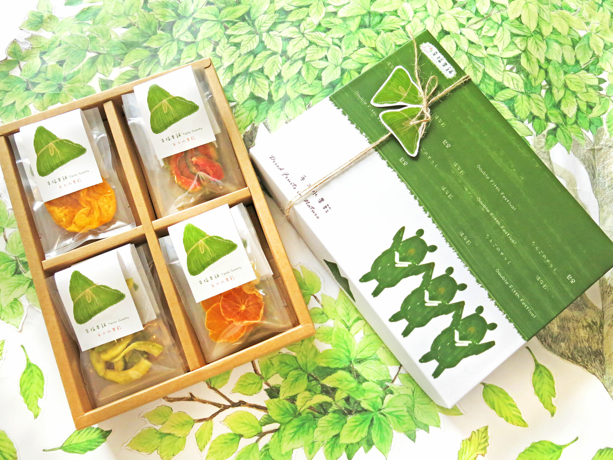 端午熊水果乾禮盒4格(8入/12入/16入)