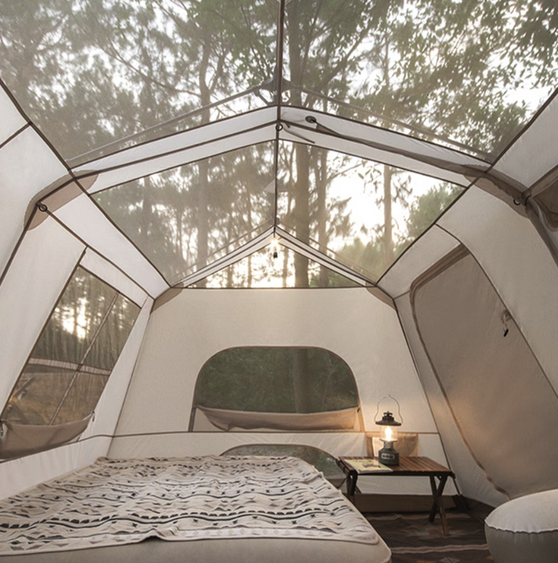 【Naturehike 挪客】 Village13 屋脊13 兩室一廳屋脊自動帳篷3-4人(台灣代理公司貨)  ZP004